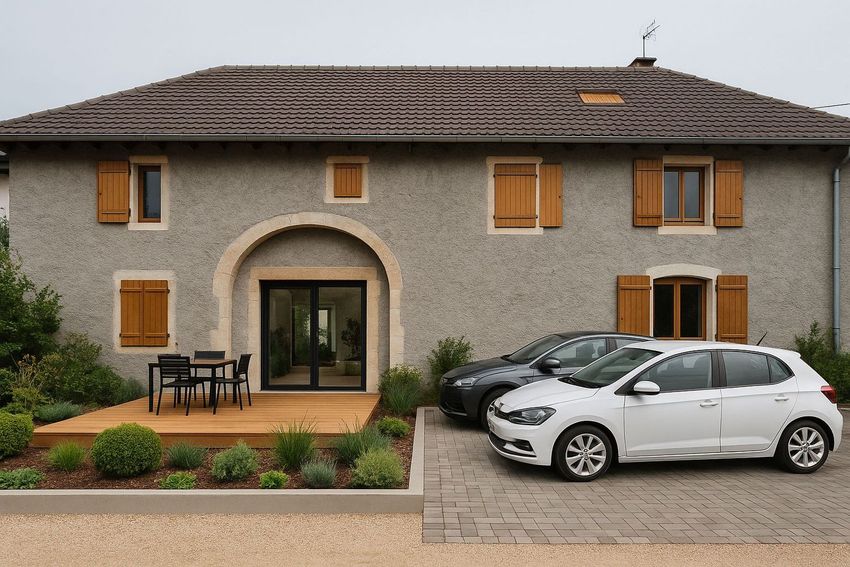 Image Façade à  ferme de Valentigney