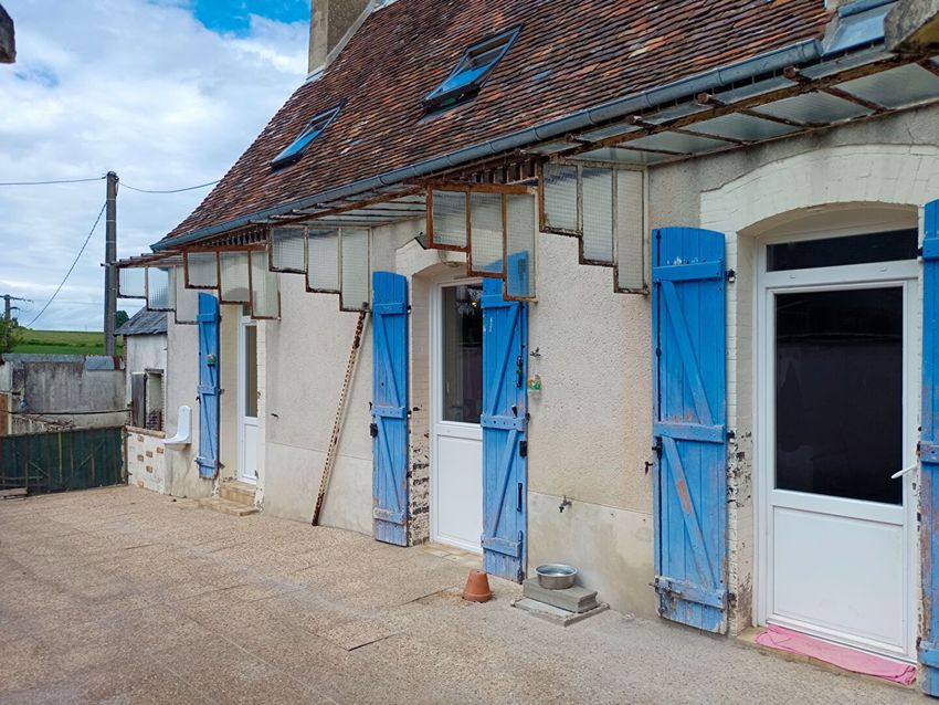 Image Façade à  maison individuelle de Saint-Calais