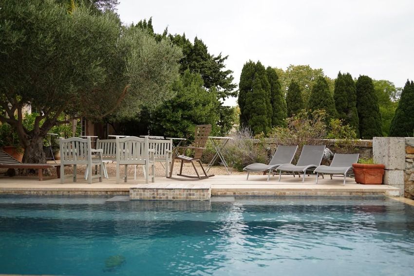 Image Piscine à  propriété agricole de Saint-André-de-Roquelongue
