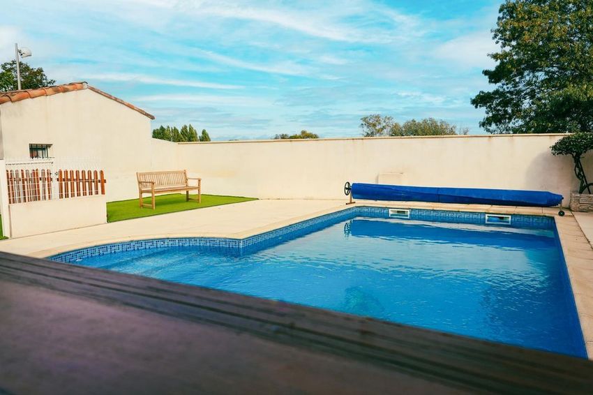 Image Piscine à  maison individuelle de Coursan