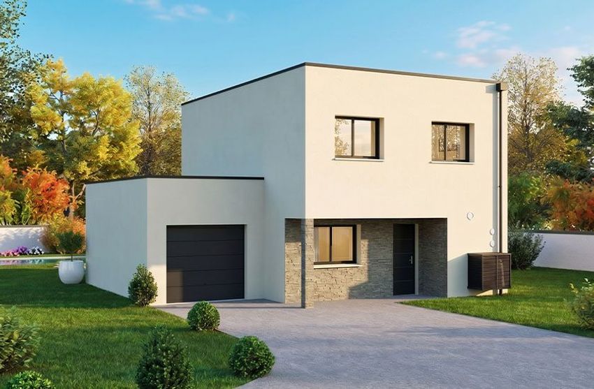 Image Façade à  maison individuelle de Saulx-les-Chartreux