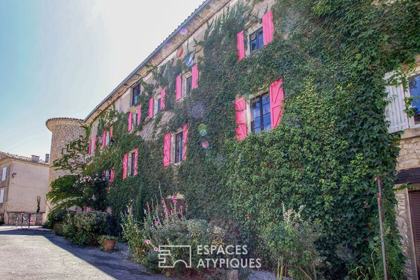 Image Façade à  maison individuelle de Banon