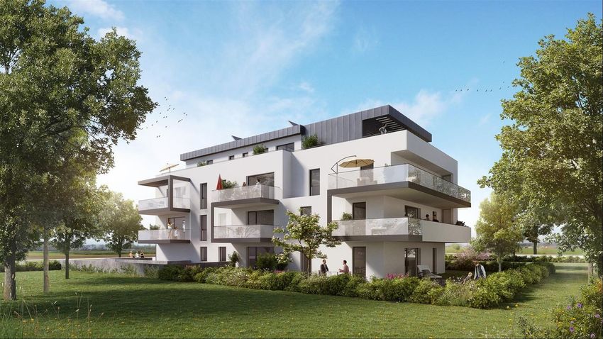 Image Façade à appartement de Mittelhausbergen