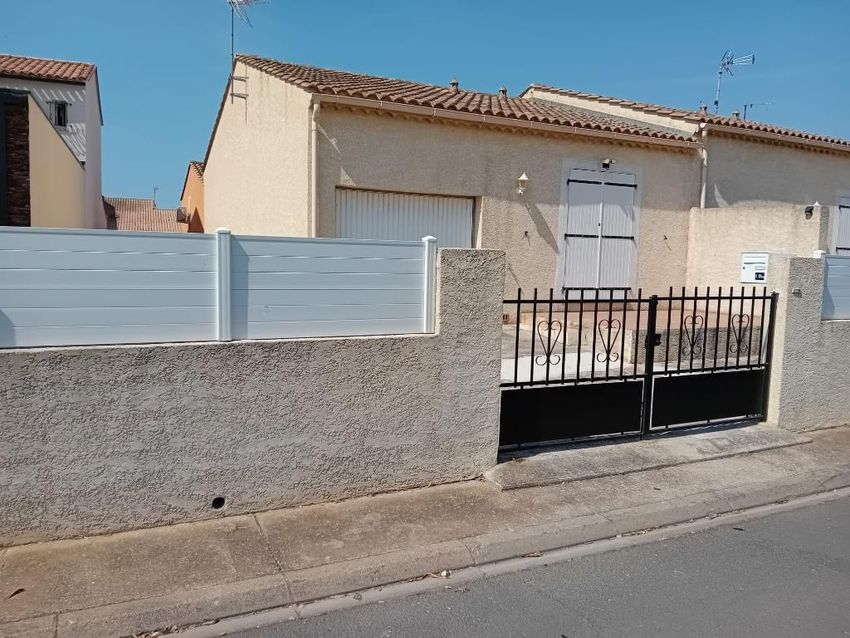 Image Façade à  maison individuelle de Marseillan