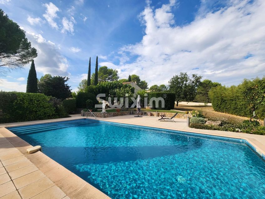 Image Piscine à  maison de maître de Les Arcs