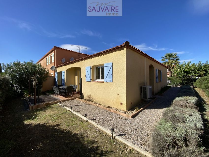 Image Façade à  maison individuelle de Le Barcarès