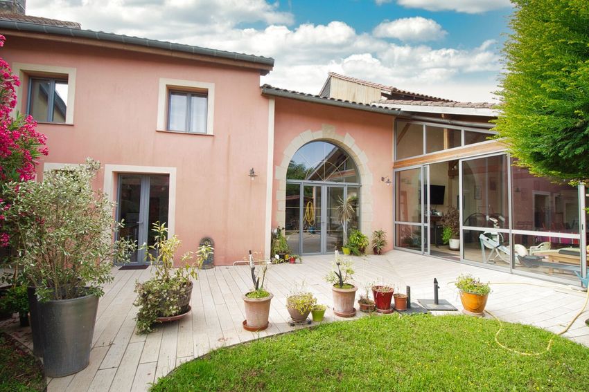 Image Façade à  maison individuelle de Marciac