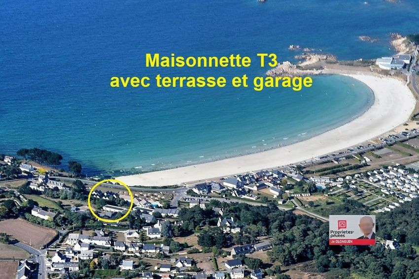 Image Vue à  maison mitoyenne de Trévou-Tréguignec