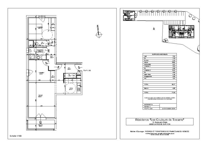 Image Plan à appartement de Mouilleron-le-Captif