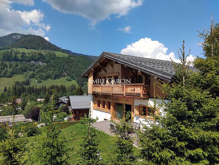 Image Façade à  chalet de montagne de Praz-sur-Arly