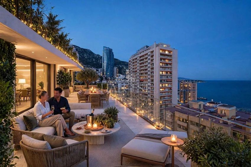 Image Piscine à penthouse de Monte-Carlo