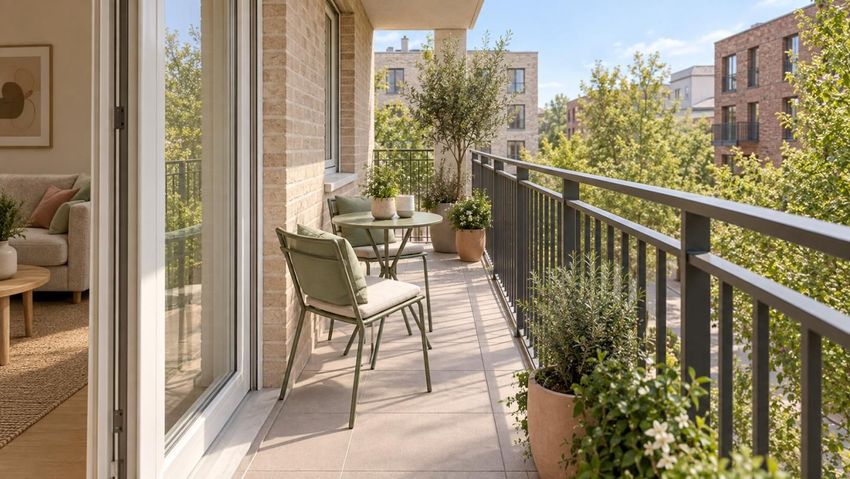Image Terrasse à appartement de L'Île-Saint-Denis