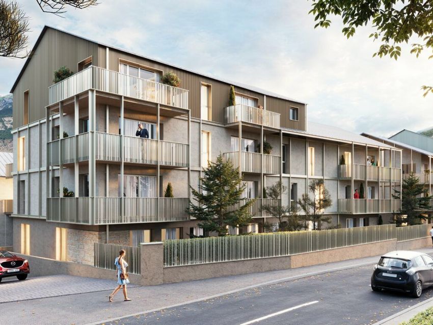 Image Façade à programme neuf de Sans numéro Rue Marcoz