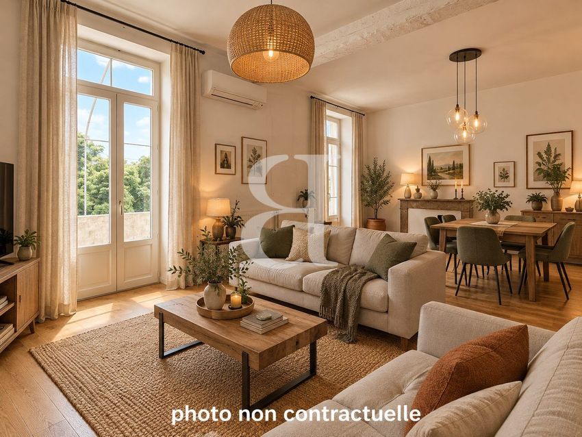 Image Salon à  maison individuelle de Nyons