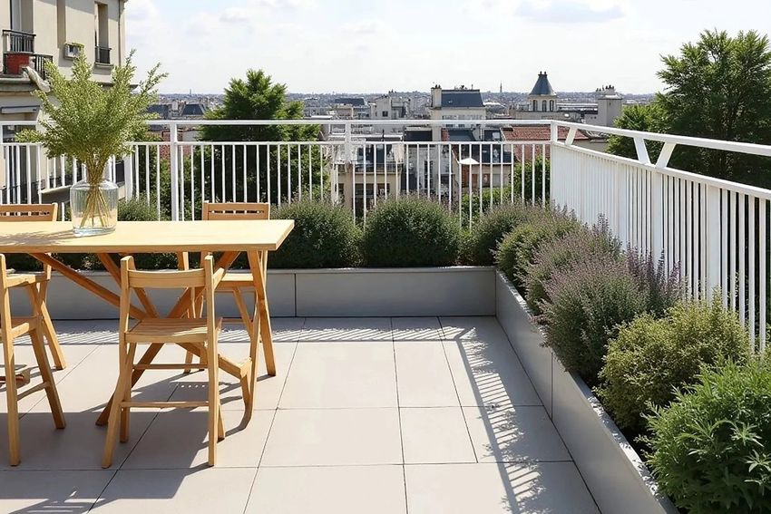 Image Terrasse à appartement de Malakoff
