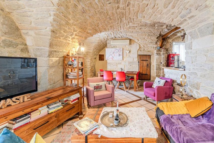 Image Salon à  maison de village de Gallargues-le-Montueux