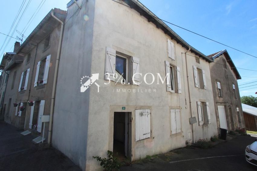 Image Façade à  maison individuelle de Gerbéviller