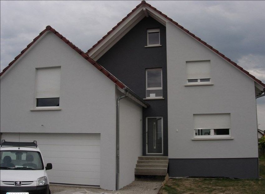 Image Façade à  maison individuelle de Walbourg