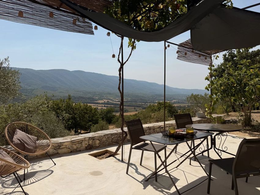 Image Terrasse à  mazet de Céreste
