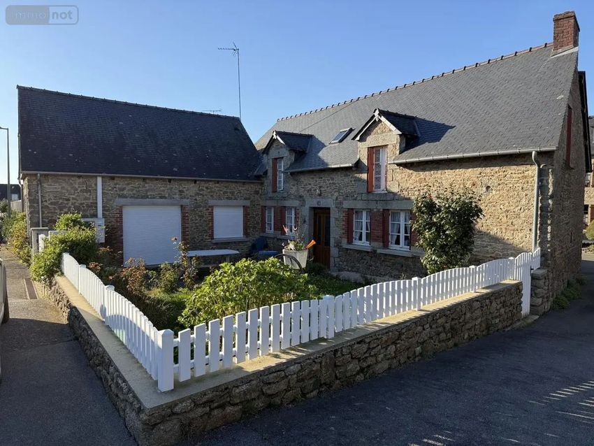 Image Façade à  maison individuelle de Ménéac