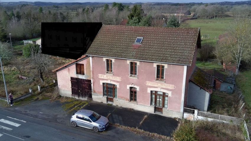 Image Façade à  maison individuelle de Pontaumur