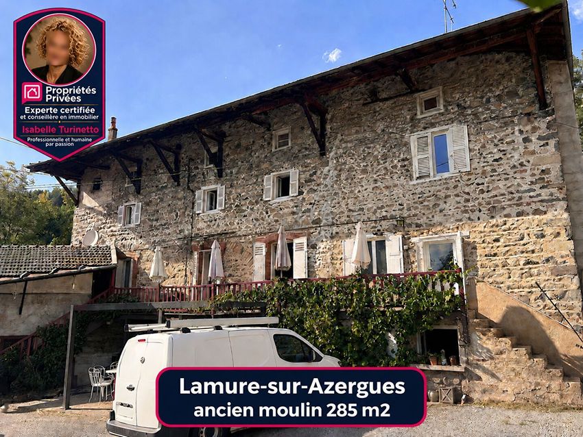 Image Vue à  maison mitoyenne de Lamure-sur-Azergues