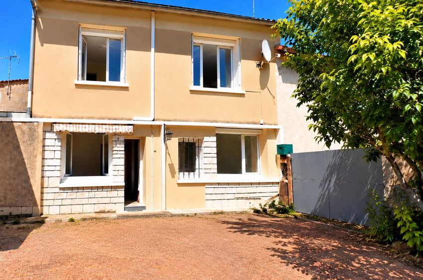 Image Façade à  maison mitoyenne de Vervant