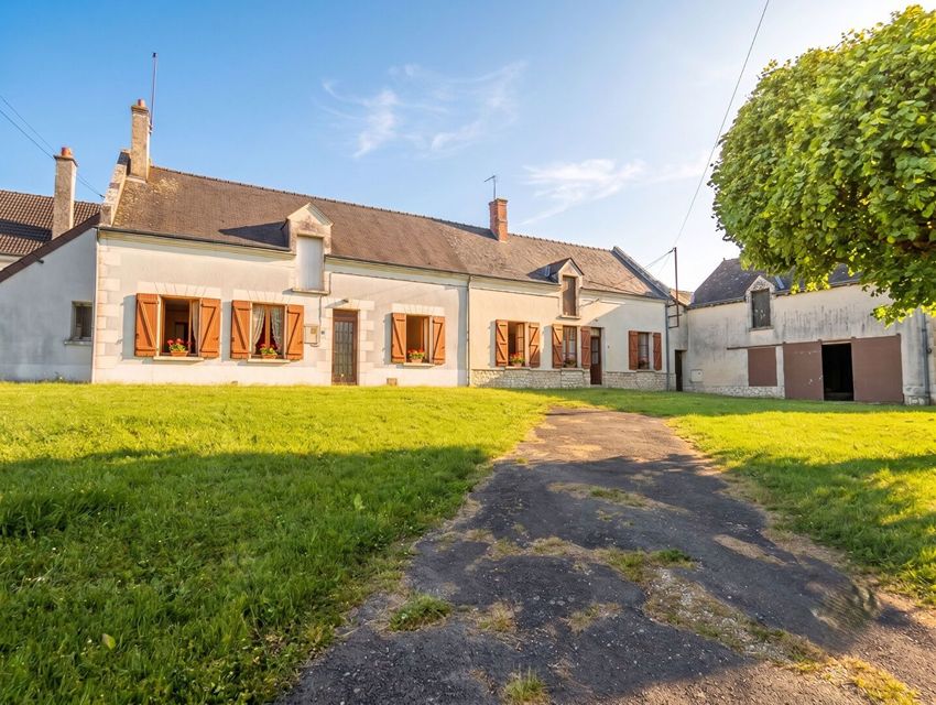 Image Façade à  maison mitoyenne de Épeigné-les-Bois