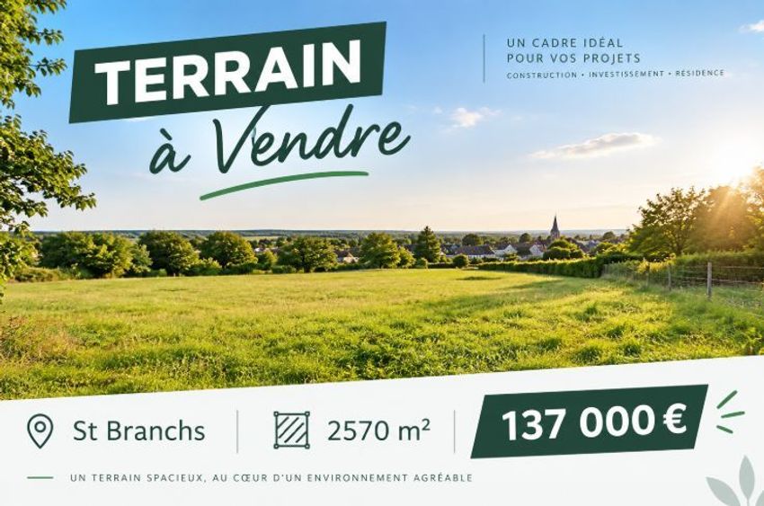 Image de terrain à Saint-Branchs