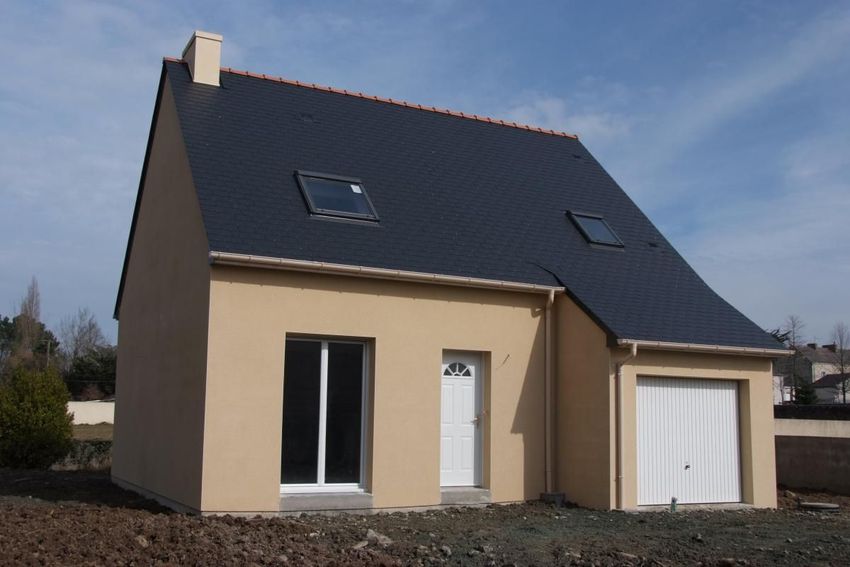 Image Façade à  maison individuelle de Azay-sur-Cher