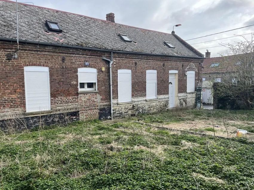 Image Façade à  maison individuelle de Beauvois-en-Cambrésis