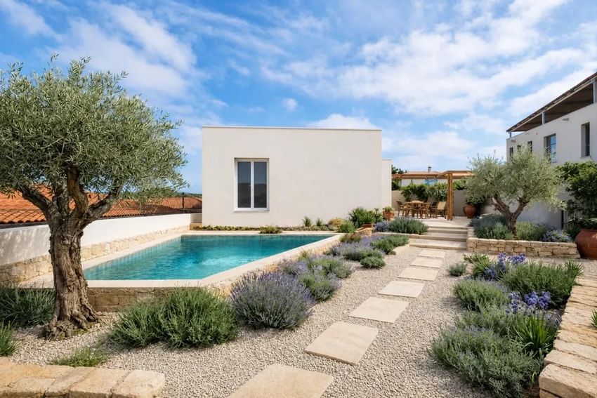 Image Piscine à  maison individuelle de Fitou