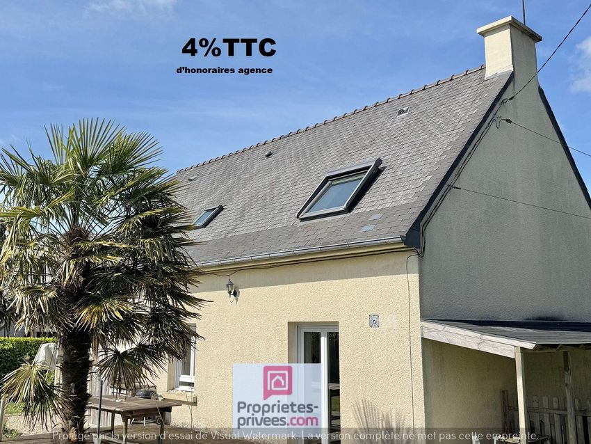 Image Façade à  maison individuelle de Trégarantec