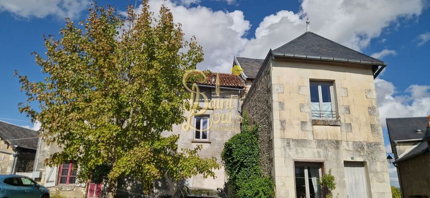 Image Façade à  maison individuelle de Faye-la-Vineuse