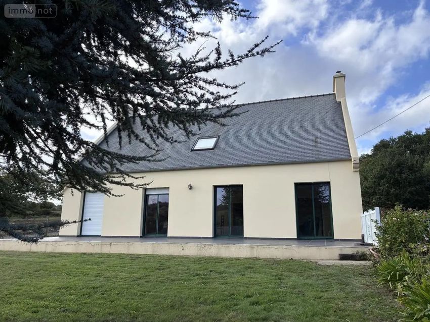 Image Façade à  maison individuelle de Plouédern