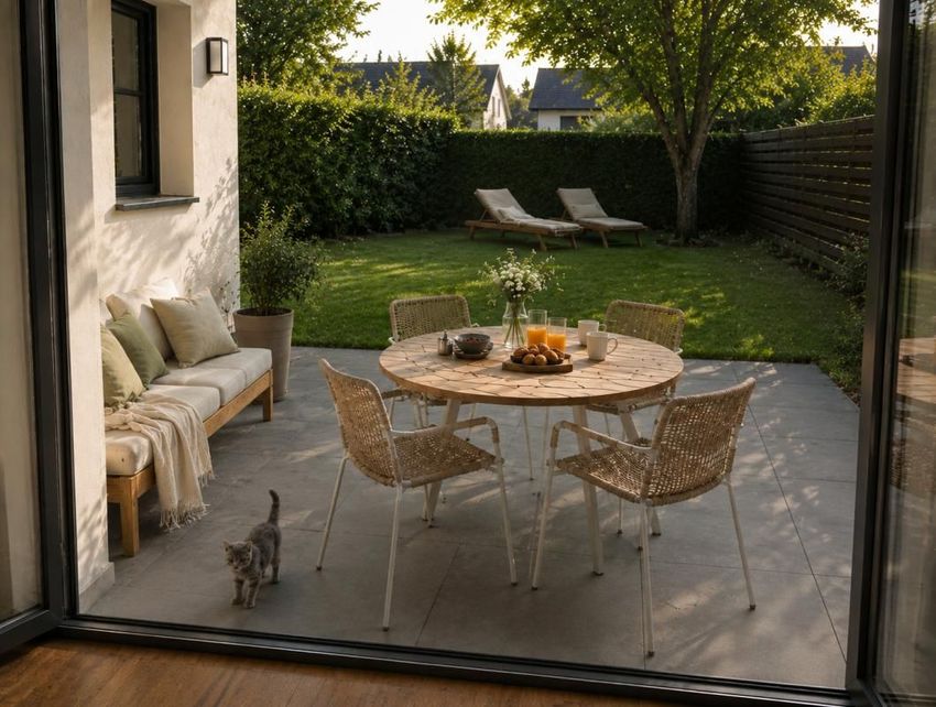 Image Terrasse à  maison individuelle de Ostheim
