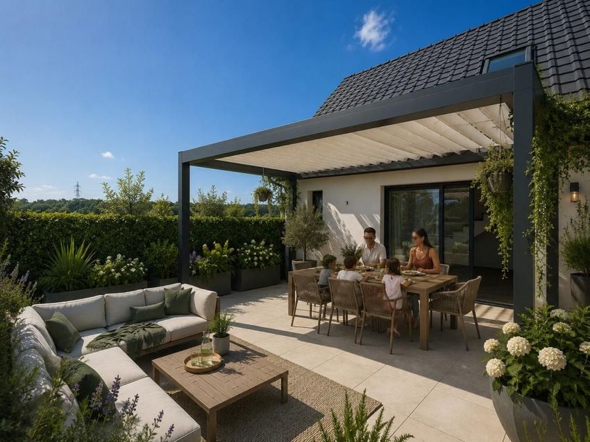 Image Terrasse à duplex de Berstett