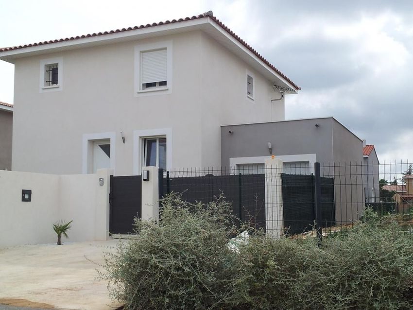 Image Façade à  maison individuelle de Florensac