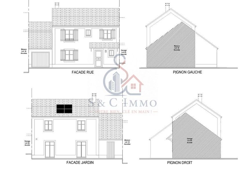 Image Plan à  maison individuelle de Villevaudé