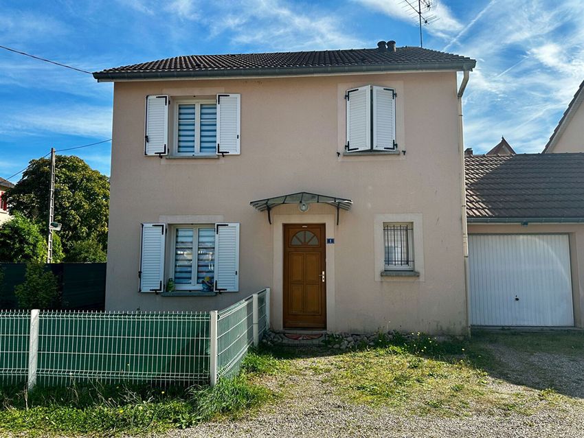 Image Façade à  maison individuelle de Vincey