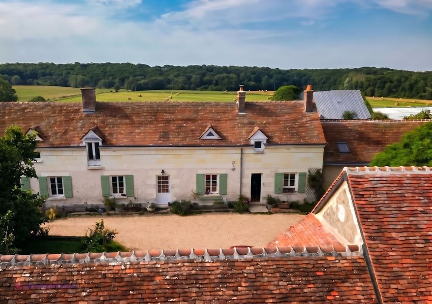 Image Façade à  maison individuelle de Angé