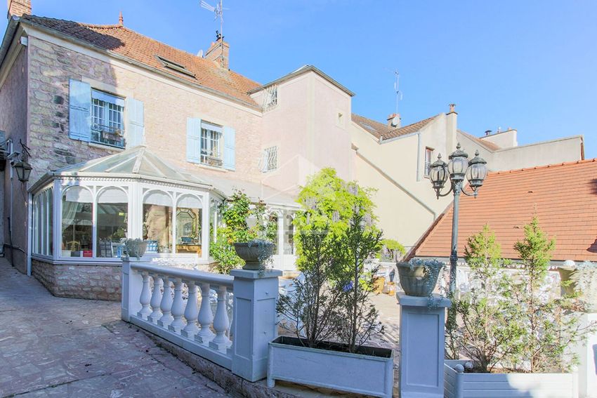 Image Façade à  maison mitoyenne de Maule