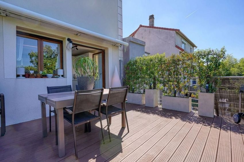 Image Terrasse à  maison individuelle de Cachan