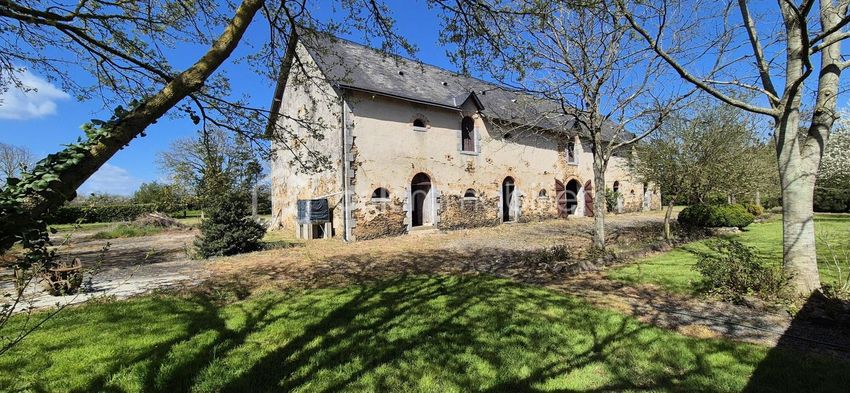 Image Façade à  maison individuelle de Bazougers