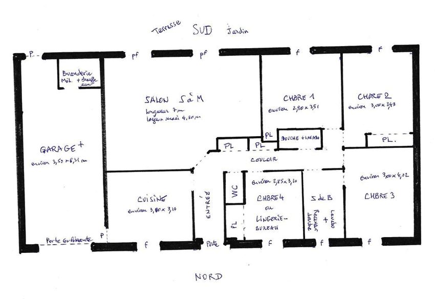 Image Plan à  maison individuelle de Saint-Avertin