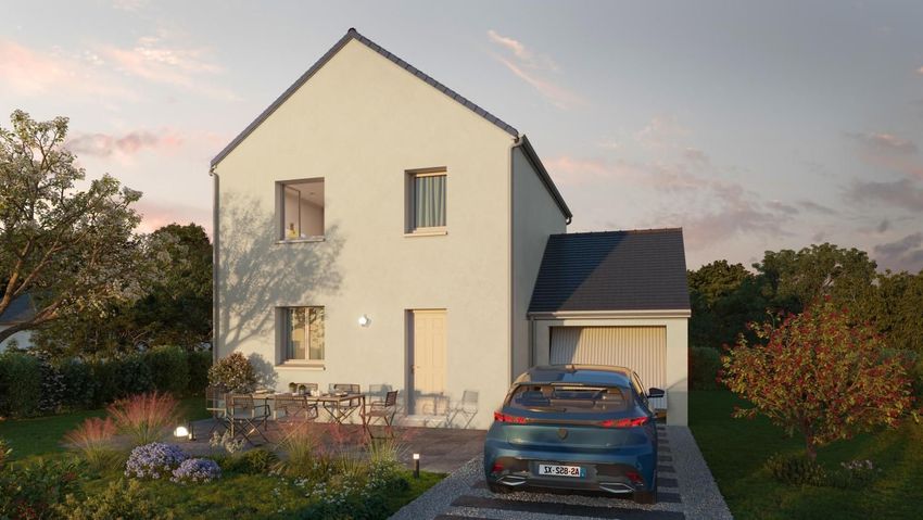 Image Façade à  maison individuelle de Garlan