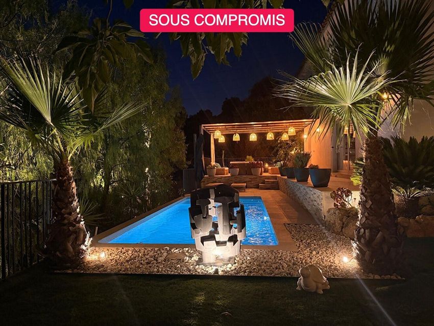 Image Piscine à  maison individuelle de Trans-en-Provence