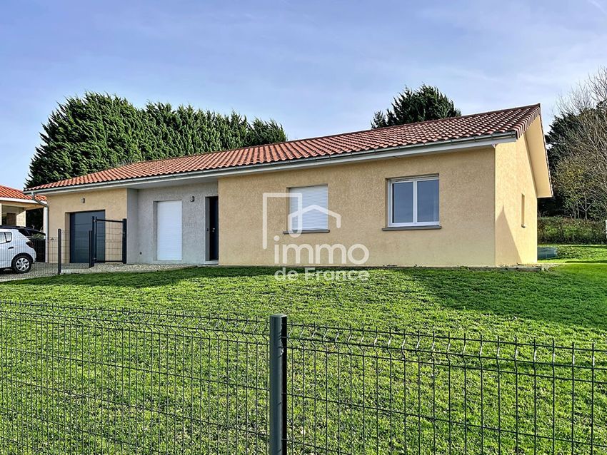 Image Façade à  maison individuelle de Bény