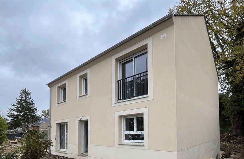 Image Façade à  maison individuelle de Boussy-Saint-Antoine