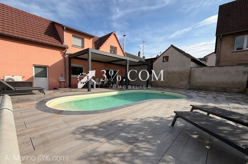 Image Piscine à  maison individuelle de Hœrdt